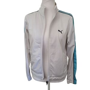 Puma Track Jacket White sz S